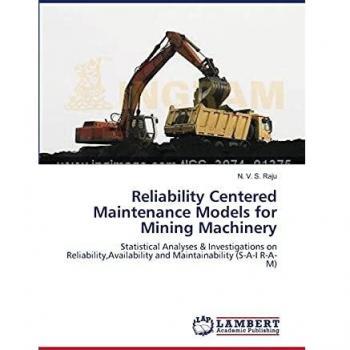Reliability Centered Maintenance Models for Mining Machinery: Statistical Analyses & Investigations on Reliability,Availability and Maintainability