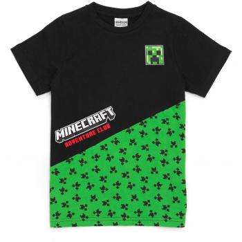 Camiseta Infantil Minecraft Creeper Negro 12-13 Años