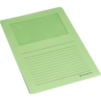 Groene L‑Map Pergamijn Pak – 100 stuks