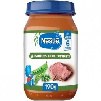 Tarro de Guisantes con Ternera Nestlé 190 g