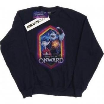 Disney Dames Onward Sweatshirt met Broers Crest L Marine