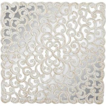 Decorazione Parete Specchio Legno MDF (120 x 3 x 120 cm)