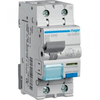 Hager Interruttore Fi-LS 10kA B-20A 30mA Tipo A