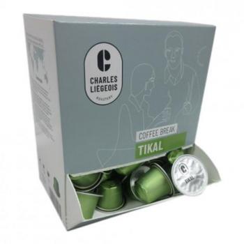 Capsules de café Charles Liégeois Tikal compatibles Nespresso®, 50 pièces