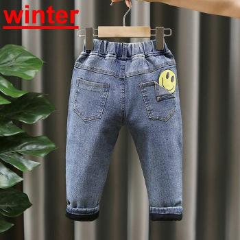 Autumn Winter Boys Jeans for Toddlers 2-6 Y