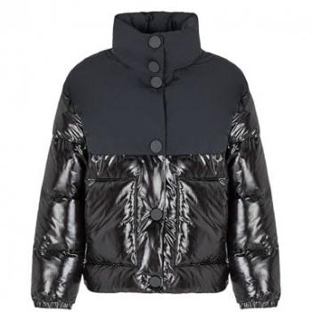 Giacca Trapuntata Nera Armani Exchange Taglia S