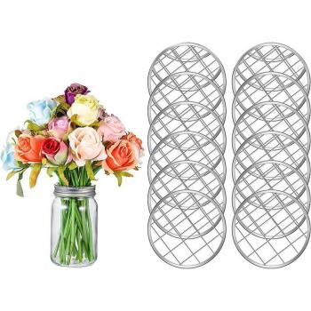 Metal Flower Frog Insert for Regular Mouth Canning Jars