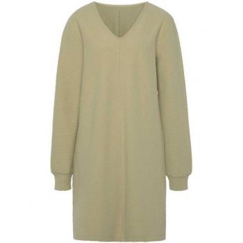 Rippware Sweatkleid für Damen, s.Oliver, Pistazie