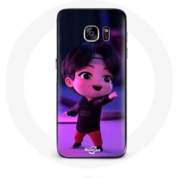 Samsung Galaxy S6 Case with BTS TinyTAN Jin Design