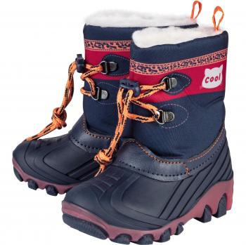 Bottes de Glace LED Lupilu Fille – Couleurs Bleu Marine et Rose, Pointure 29