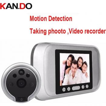 4.3 Smart Door Viewer with Photo and Video Recording
