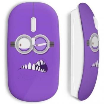 Minions Lila Wireless Maus