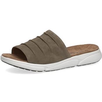 Caprice Damen Loafer Pantoletten Cactus Suede Grün 40