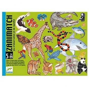 Djeco Jeux de cartes Zanimatch
