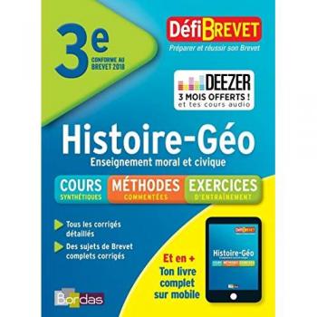 Histoire Géographie Enseignement Moral Et Civique Brevet 3e