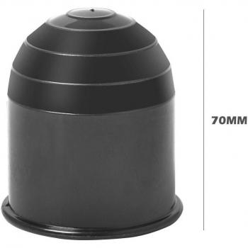 Boucle protectrice en plastique pour barre de remorquage – coupe graisse et poussière, 50 mm