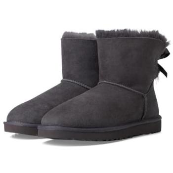 UGG Mini Bailey Bow II Stiefeletten – 1016501 W, Grau, Size 37.0