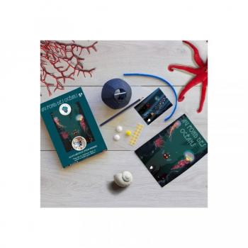Dans ce kit crÃ©atif Rivières de l'atelier imaginaire, les enfants allientÂ la dÃ©couverte biologique et la crÃ©ativitÃ©