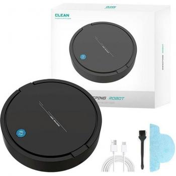 USB Rechargeable Robotic Vacuum Cleaner