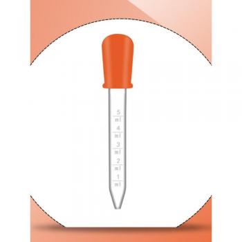 3pcs Small Silicone Liquid Dropper 5ml