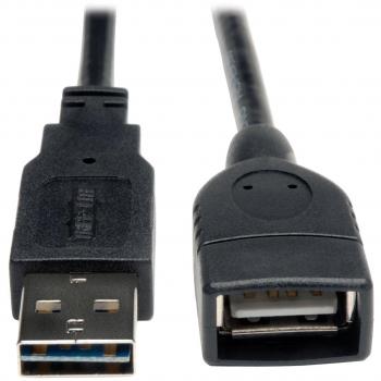 Tripp Lite Reversible A to A M/F USB Cable, 6-ft