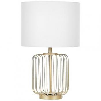 Lampada da Tavolo con Base Dorata Thouet