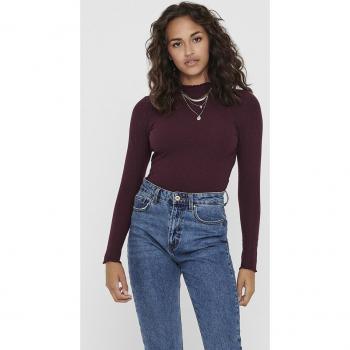 ONLY Bluse 15180040 Violett Comfort Fit