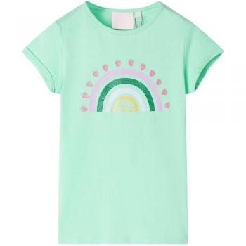Top enfant vert « Naturel Bambin » (taille 92-140)