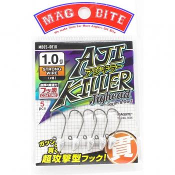 Harimitsu Magbite MB05 Jighead 1,0g tamaño 8