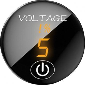 VODOOL DC 5V-48V Battery Capacity Voltmeter
