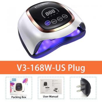 BLUEQUE V3 168W Quick Dry Nail Lamp