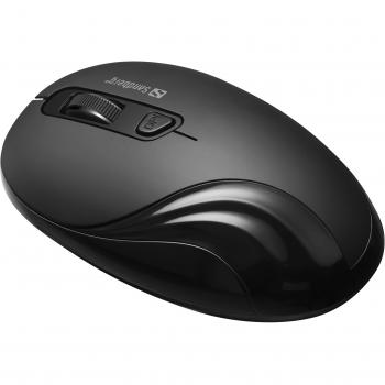 Souris de bureau Sandberg 631-03 pour gauchers sans fil 1600 DPI