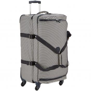 CYRAH L Rucksack-Koffer von Kipling – 79 cm, 101,5 l, Marine Stripy