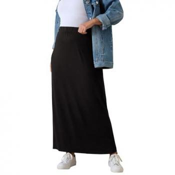 Jupe Longue Noire Yours Curve Taille 50