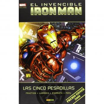 El invencible iron man 1. Las cinco pesadillas. Marvel deluxe