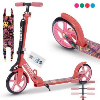 Arebos Scooter mit praktischem Tragegurt