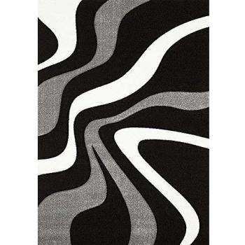 Tapis Diamond Noir 160x230 cm