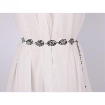 Ceinture haute couture en alliage métallisé
