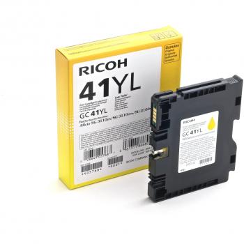 Ricoh Inkjet‑Patronen 405768 SG2100N – 600 Seiten, 5 % Deckung, Gelb