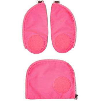 Ergobag Schulzubehör Fluo Zip Set, 3-tlg. ab 2019 Pink