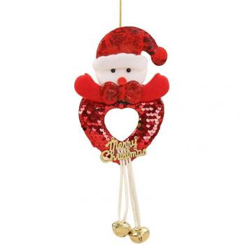 Long-Foot Heart-Shaped Bell Decoration