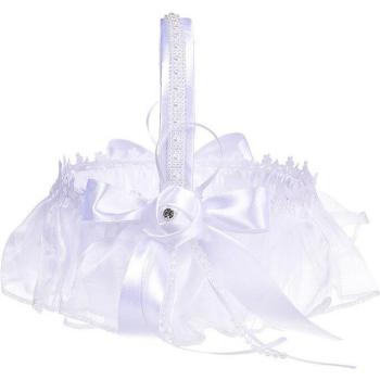 Panier de Stockage en Dentelle pour Mariage
