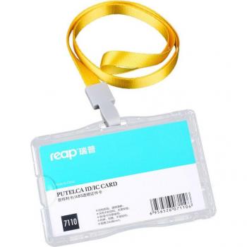 Porte-badge avec lanière pour entreprise et école