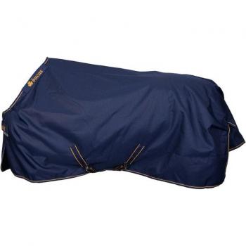 Bucas Pferdedecke Irish Turnout 150g navy/gold