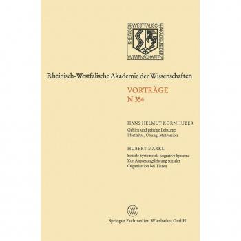 Gehirn und geistige Leistung: Plastizität Übung Motivation. Soziale Systeme als kognitive Systeme
