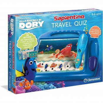 SAPIENTINO TRAVEL QUIZ ALLA RICERCA DI DORY Clementoni Gioco Quiz Bimbi 4-6 +Pen