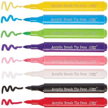Deco Brush Pens (Pack of 8)