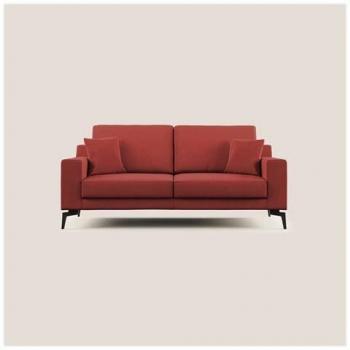 Prestige T11 Moderno Divano Rosso 206 cm – Microfibra Antiscatto