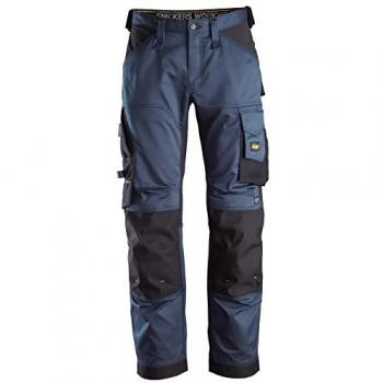 Azul Marino Work Pants Snickers AllRoundWork Talla 64 Unisex