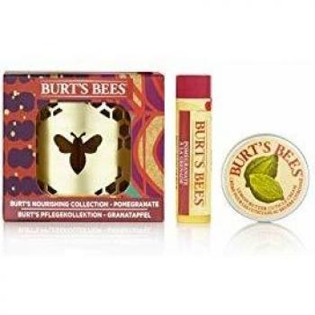 Burt's Bees Wellness-Set: 81 g Granatapfel-Lippenbalsam & Zitronenbutter-Nagelcreme